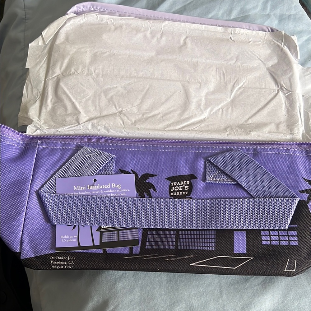 Purple Mini Insulated Bag
